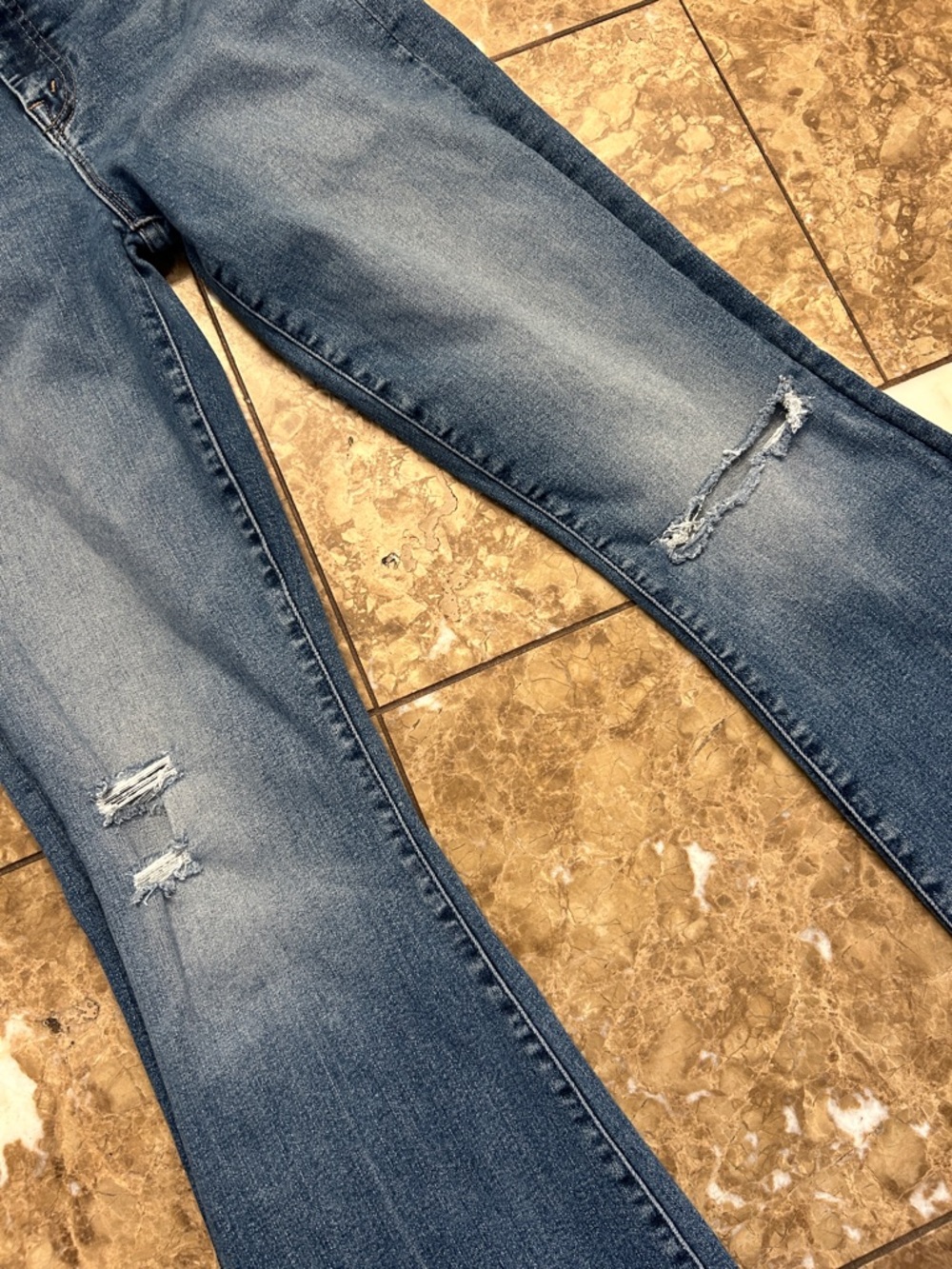 MOTHER DENIM THE SUPER CRUISER GOING IN CIRCLES sz 27 - Picture 6 of 10